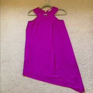 Rachel Roy Magenta Sleeveless Shift Dress XS